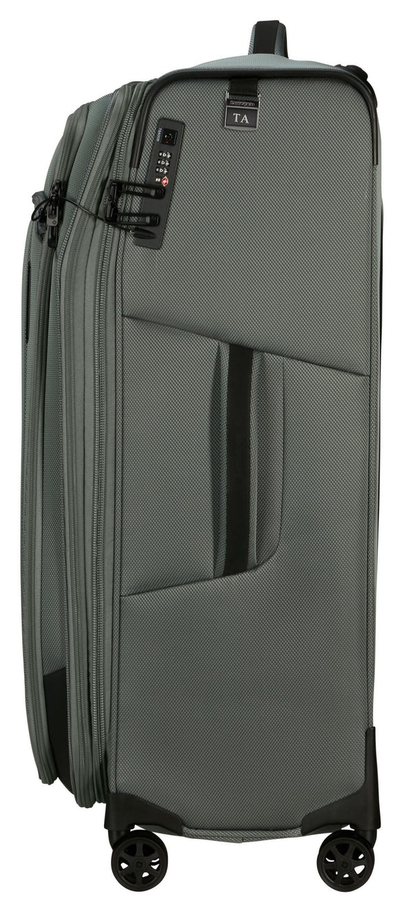Troller Samsonite Respark gri cu 4 roti bagaj 43x67x29 xcm - LunaHome.ro