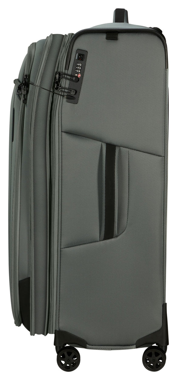 Troller Samsonite Respark gri cu 4 roti bagaj 43x67x29 xcm - LunaHome.ro