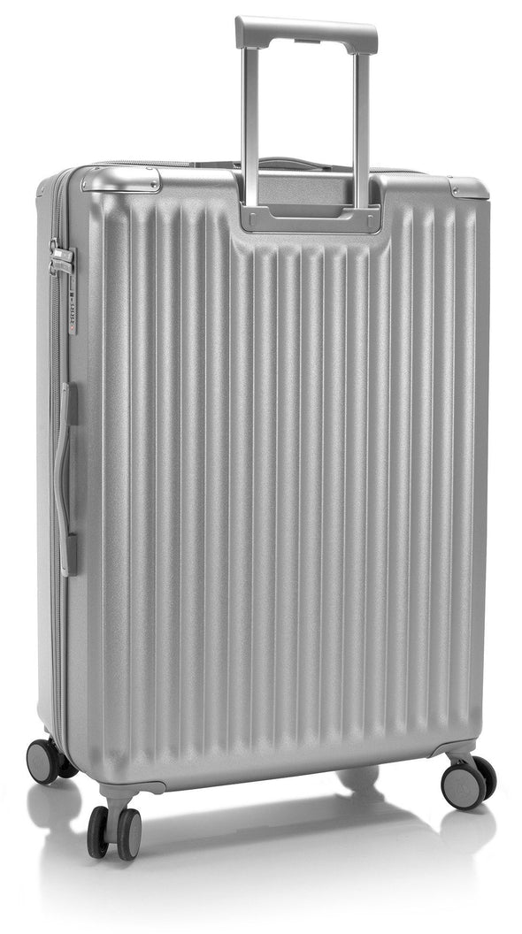 Troller argintiu Heys Luxe hard-case, bagaj de cală, 76 cm - LunaHome.ro