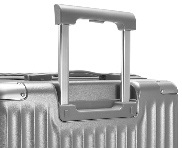 Troller argintiu Heys Luxe hard-case, bagaj de cală, 76 cm - LunaHome.ro