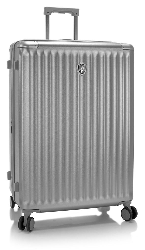 Troller argintiu Heys Luxe hard-case, bagaj de cală, 76 cm - LunaHome.ro
