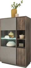 Vitrina Largo in 2 culori cu soft close 80 cm lățime - LunaHome.ro