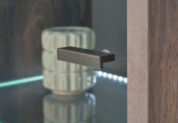 Vitrina Largo in 2 culori cu soft close 80 cm lățime - LunaHome.ro