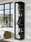Vitrina Optima neagra ideala pentru colectionari 32 cm - LunaHome.ro