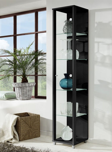 Vitrina Optima neagra ideala pentru colectionari 32 cm - LunaHome.ro