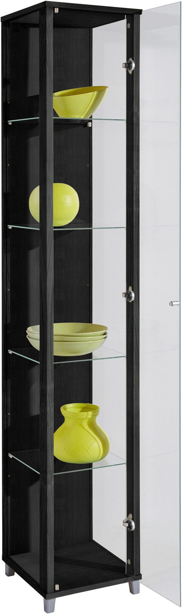 Vitrina Optima neagra ideala pentru colectionari 32 cm - LunaHome.ro