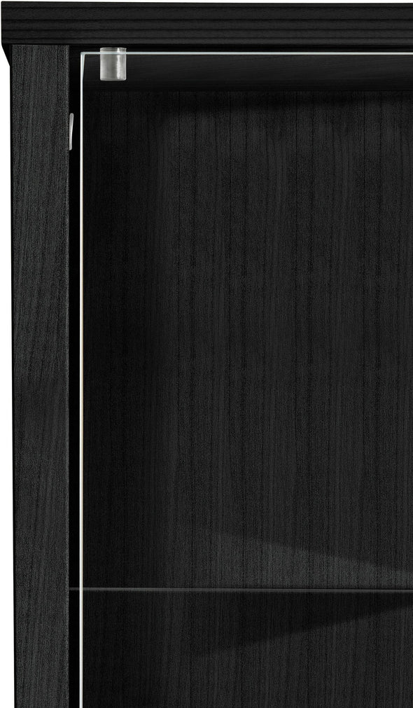 Vitrina Optima neagra ideala pentru colectionari 32 cm - LunaHome.ro