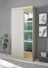 Vitrina Scara gri cu soft-close design modern 90 cm
