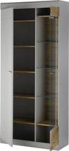 Vitrina Scara gri cu soft-close design modern 90 cm