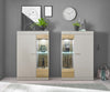 Vitrina Scara gri cu soft-close design modern 90 cm