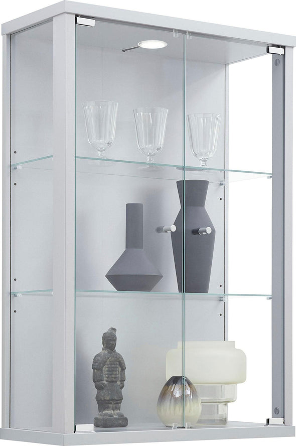 Vitrina suspendata Optima cu iluminare ideala pentru colectionari 56 cm - LunaHome.ro
