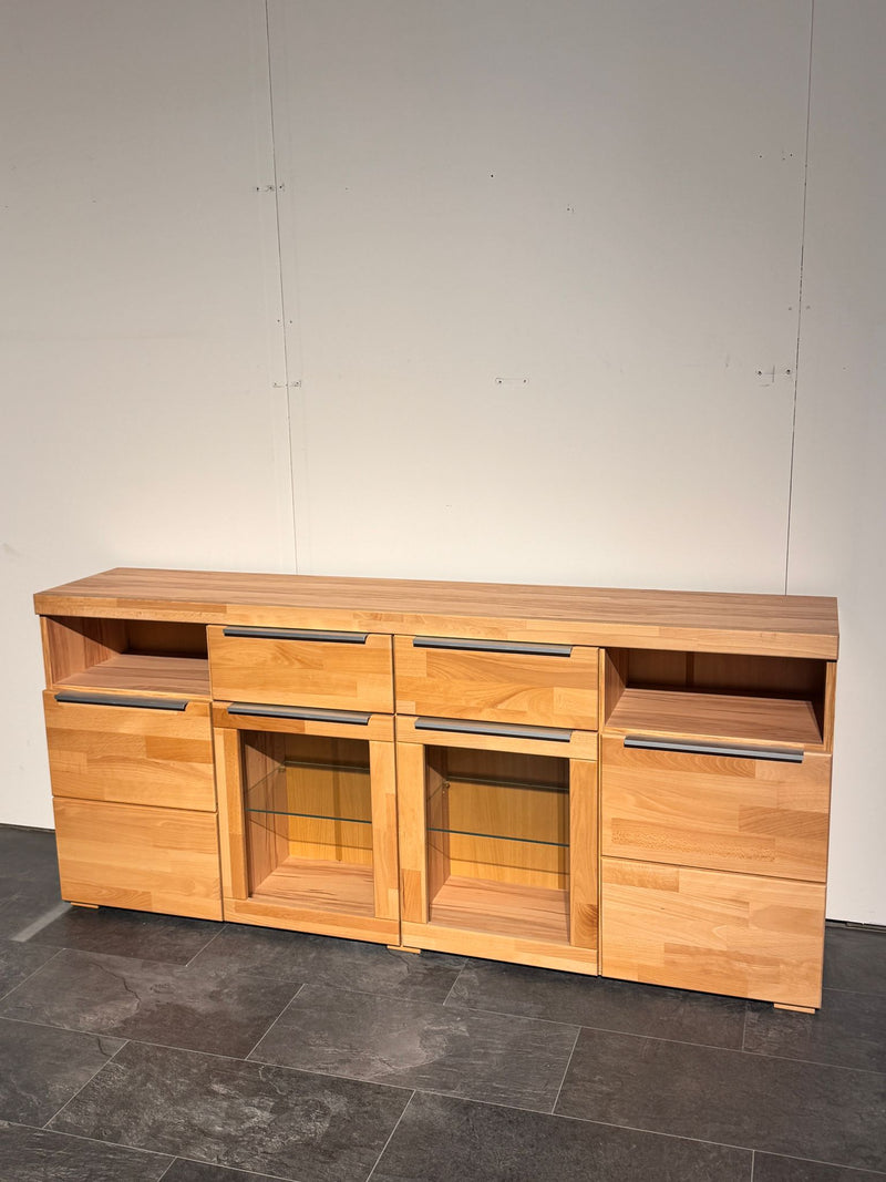 Comoda Woltra cu fronturi din lemn de fag, 180 cm latime - LunaHome.ro