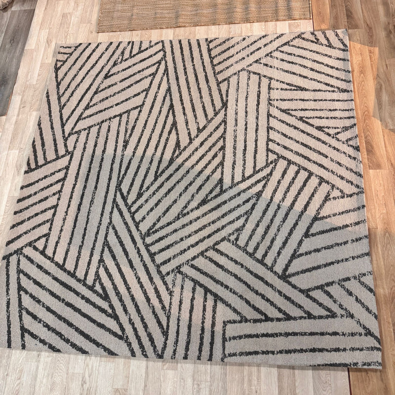 Covor »Delavita« cu tesatura plata model geometric 200x200 cm - LunaHome.ro