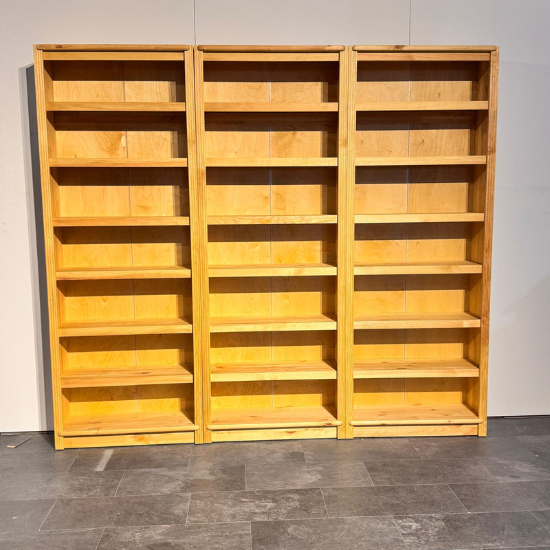 Set 3 rafturi de biblioteca Soeren din pin masiv 240 cm