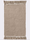 Set 3 covoare de dormitor Heine din bumbac taupe, 70 cm - LunaHome.ro