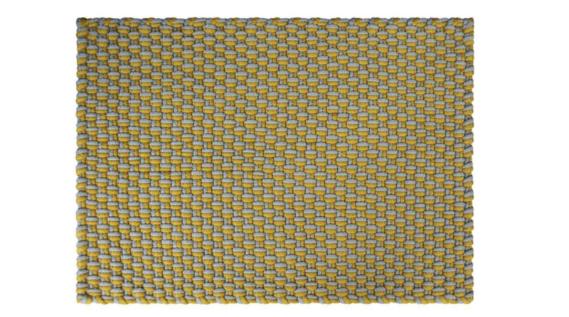 Covor baie PADPOOL, galben-gri, 75x132 cm - LunaHome.ro