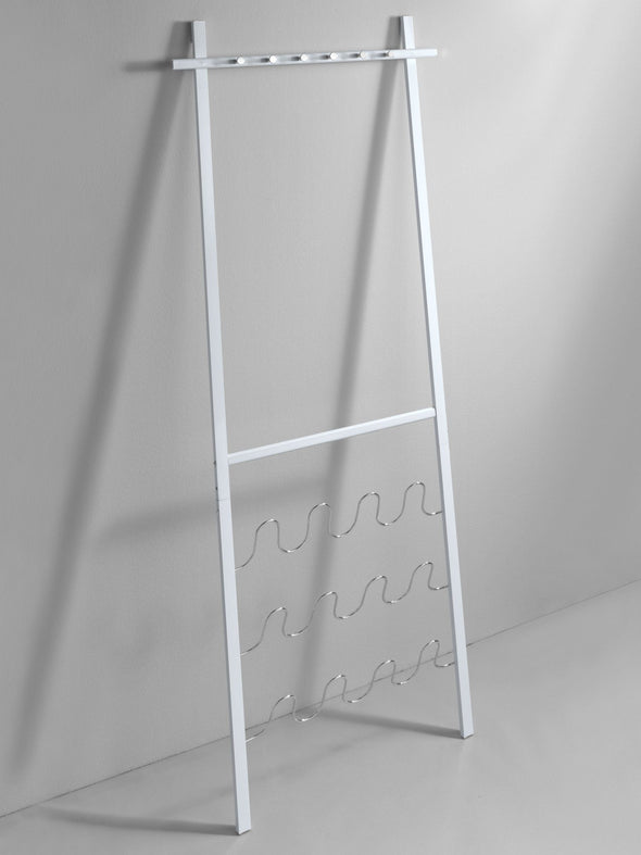 Cuier metal alb