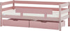 Pat pentru copii Hoppekids IDA-MARIE, roz, 70x160 cm