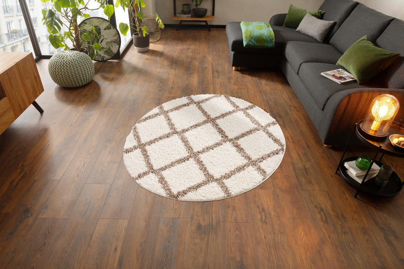 Covor Shaggy Linz rotund 190 cm