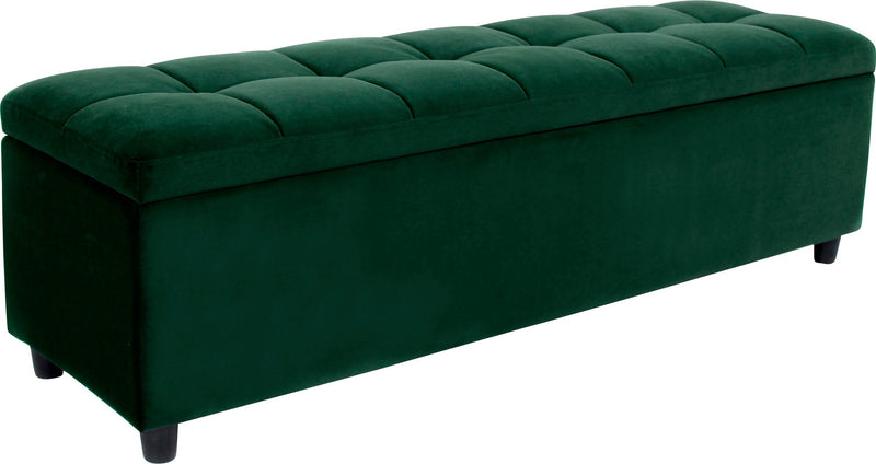 Bancă de pat COUCH, verde, 140 cm - LunaHome.ro