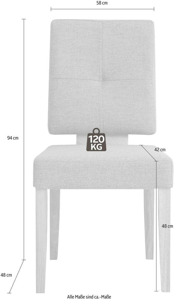 Set 2 scaune Ponza Home affaire - LunaHome.ro