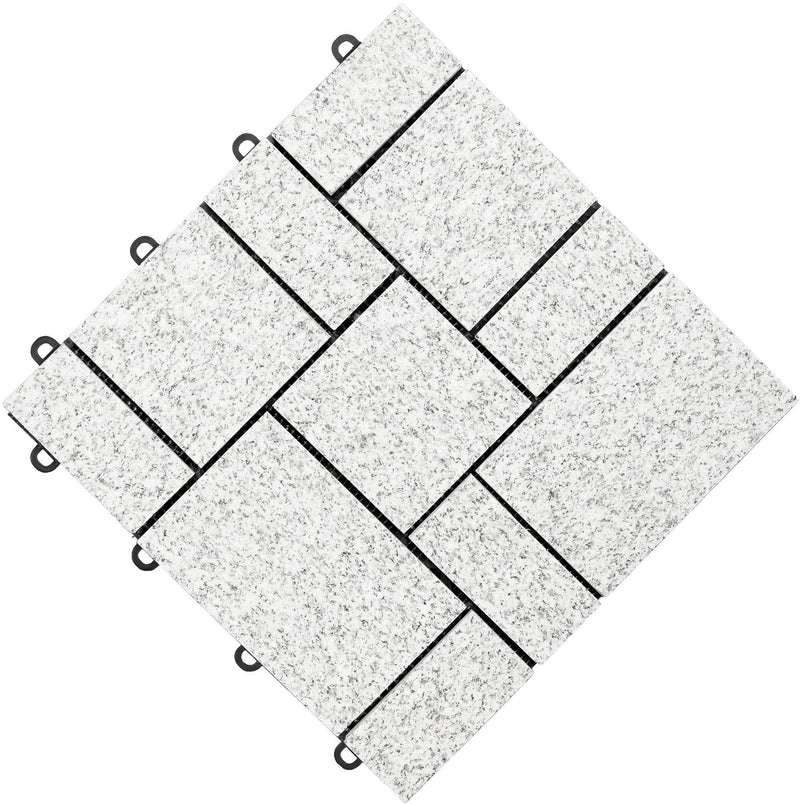 Plăci pentru terasă Plastoform Florco, 30x30 cm (4 bucăți) - LunaHome.ro