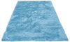 Covor blanita Lenja, foarte moale si pufos, albastru 60x90 cm - LunaHome.ro