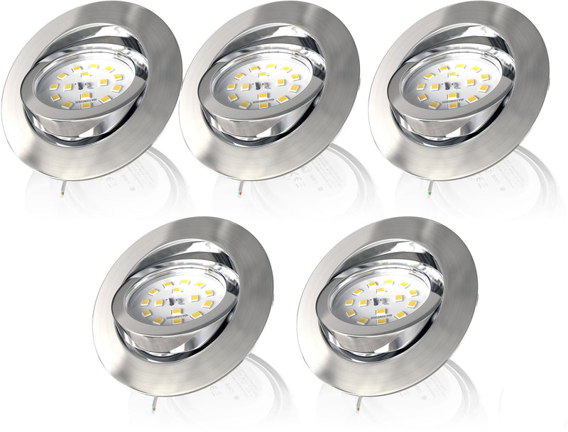 Spot BKLicht cu LED incastrat (5 buc.) - LunaHome.ro