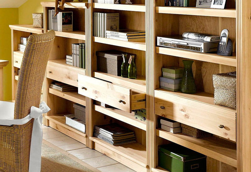 Sertar bibliotecă Soeren, alb, 36 cm - LunaHome.ro