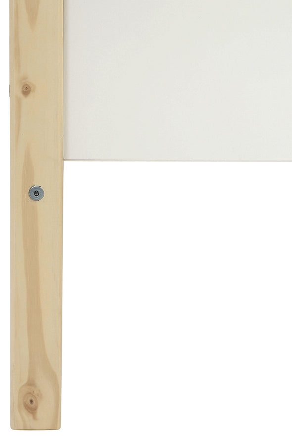 Pat pentru copii Lüttenhütt Janne, din lemn masiv de pin, 90x200 cm - LunaHome.ro