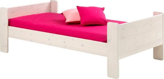 Pat pentru copii STEENS din lemn de pin, 90x200 cm - LunaHome.ro