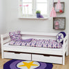 Sertar Hoppekids, alb (set, 2 bucati) - LunaHome.ro