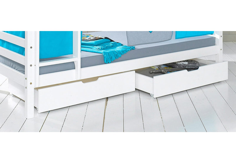 Sertar Hoppekids, alb (2 buc.) - LunaHome.ro