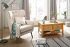 Fotoliu Niebüll Home affaire, crem