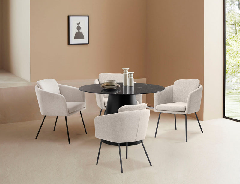 Fotoliu Fleur LeGer Home, bej