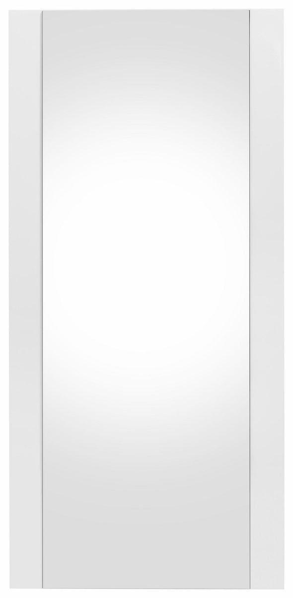 Oglindă albă Spazio 121 cm
