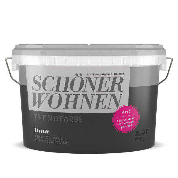 Vopsea perete SCHÖNER WOHNEN, Luna 2,5l