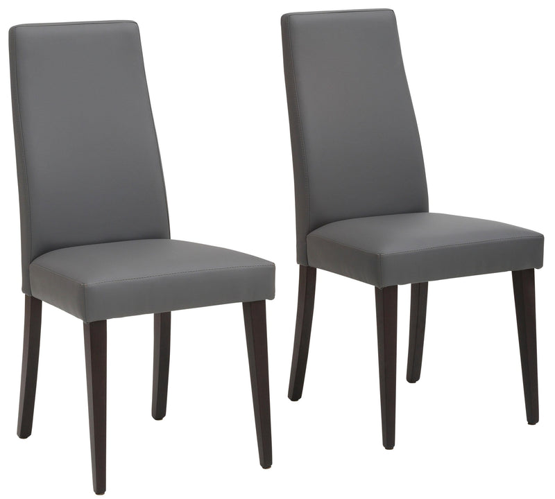 Scaun Mary, gri (set, 2 buc.) - LunaHome.ro