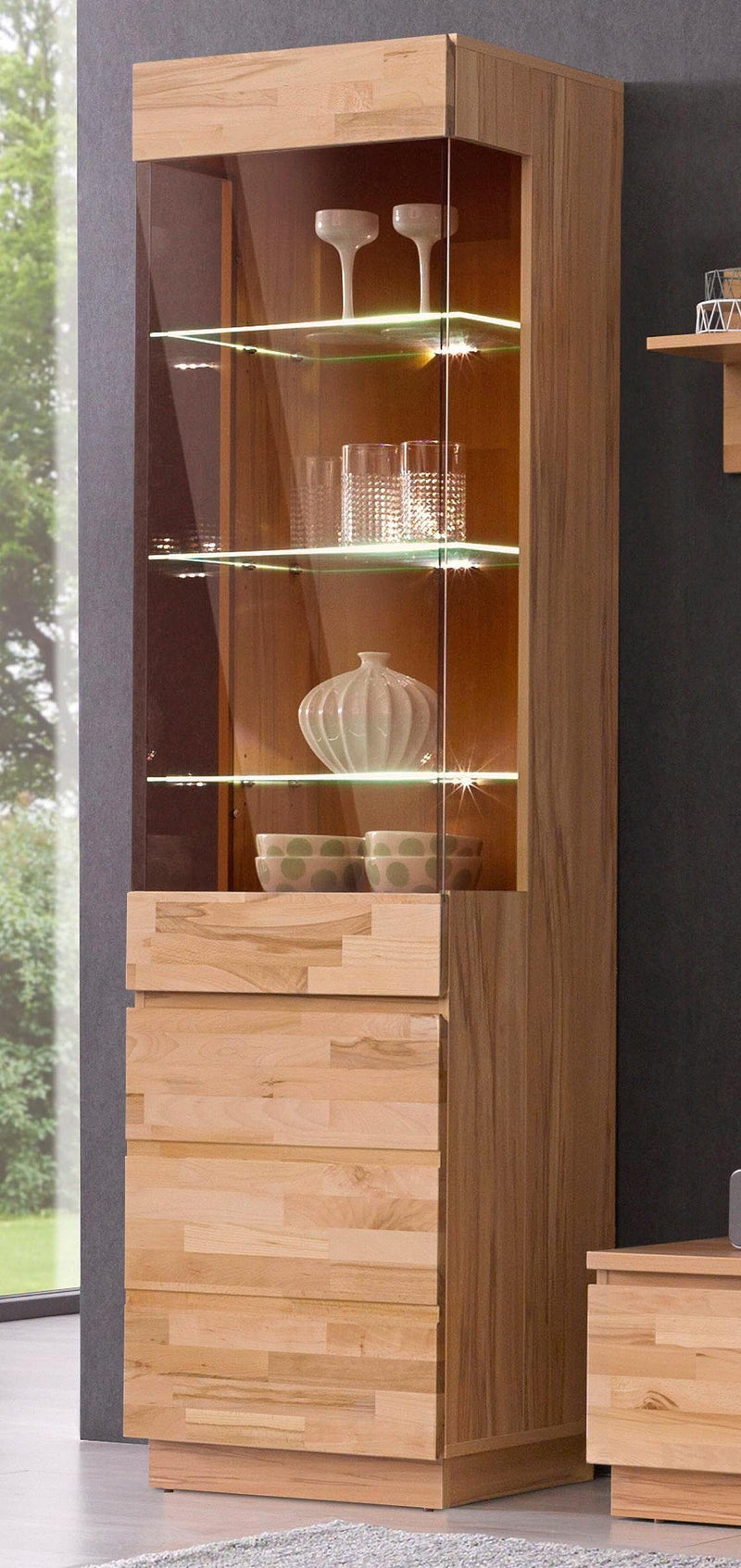 Vitrină Laima Home Affaire, natur, înălțime 184 cm