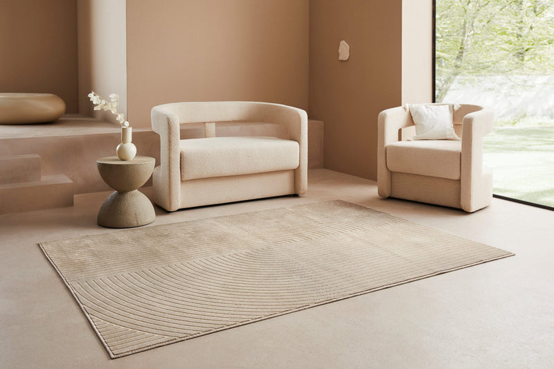 Covor Talea LeGer Home, nisipiu, 60x110 cm - LunaHome.ro