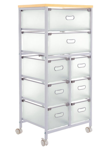 Comoda tip Rollbox cu 8 sertare Heine - LunaHome.ro