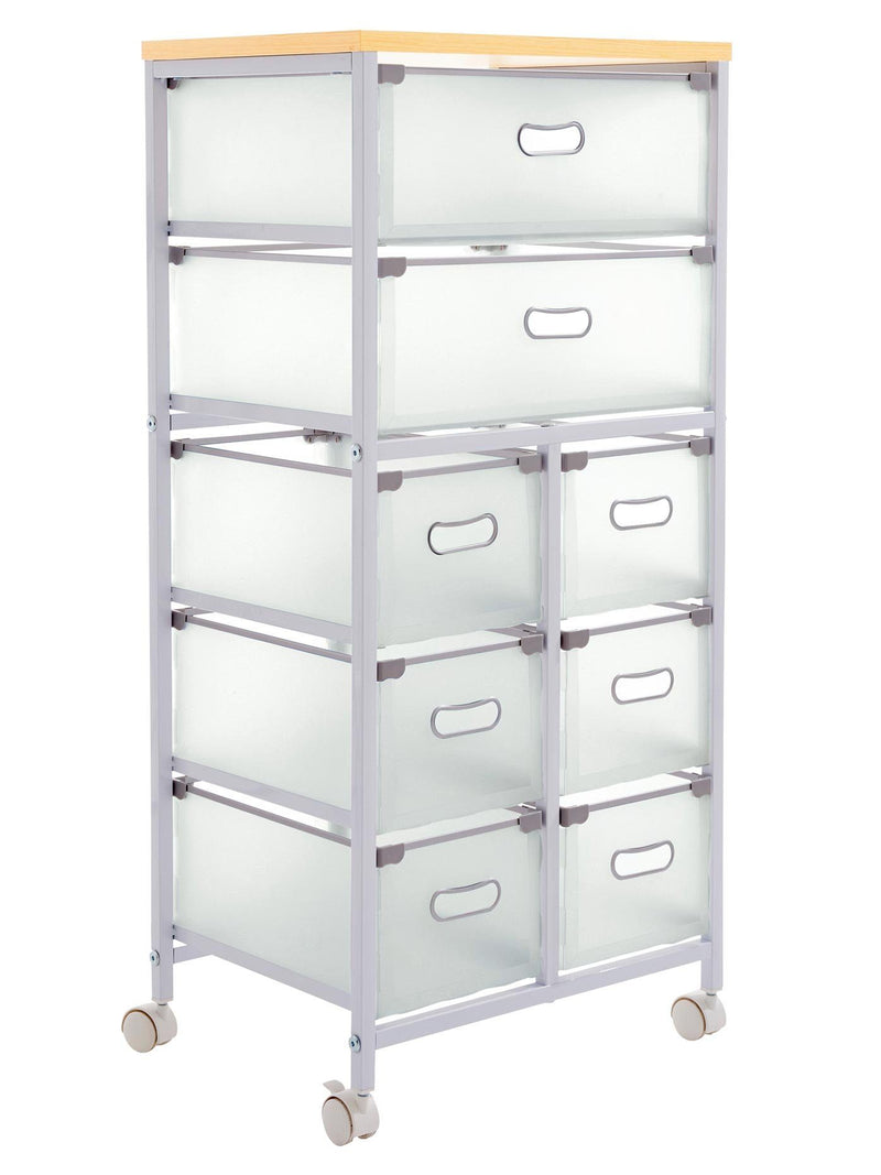 Comoda tip Rollbox cu 8 sertare Heine - LunaHome.ro