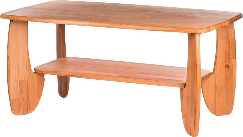 Masuta de cafea Lenny, din lemn masiv de fag, 105X60 cm - LunaHome.ro