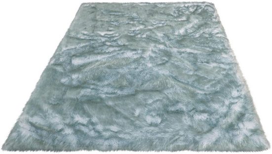 Covor blăniță Sammo gri albastrui,160x230 cm - LunaHome.ro