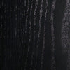 Masă Leonique Eadwine, blat MDF, neagră, 120 cm - LunaHome.ro