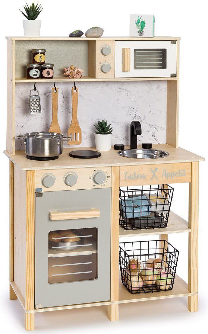 Bucatarie Sun Play Little Chef, lemn - LunaHome.ro