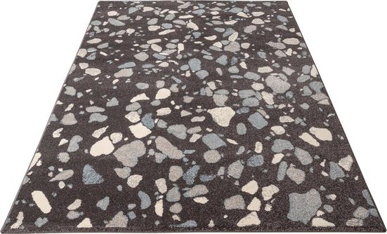 Covor Luca antracit, potrivit pentru incalzirea in pardoseala, 160x230 cm - LunaHome.ro