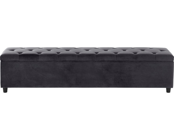 Bancă Relaxy GMK HOME, gri închis, 180 cm - LunaHome.ro