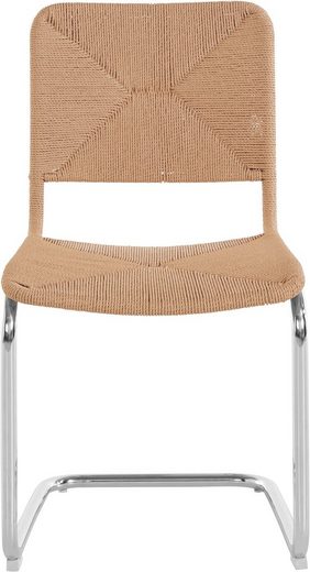 Set 2 scaune Naomi cu spatar si sezut impletite, design retro - LunaHome.ro