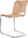 Set 2 scaune Naomi cu spatar si sezut impletite, design retro - LunaHome.ro